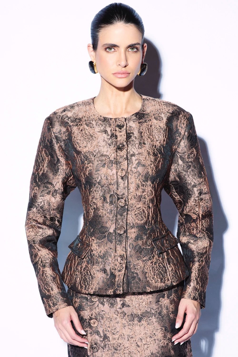 CASAQUETO ELIZABETH JACQUARD