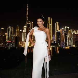 VESTIDO MIDI PERÓLAS