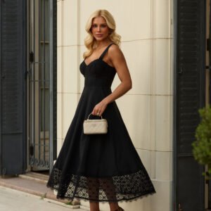 VESTIDO MIDI RODADO